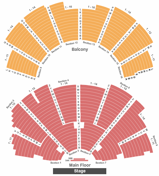 Ryman Auditorium Myles Smith Seating Chart